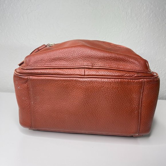 Kate Spade Brown Leather Backpack